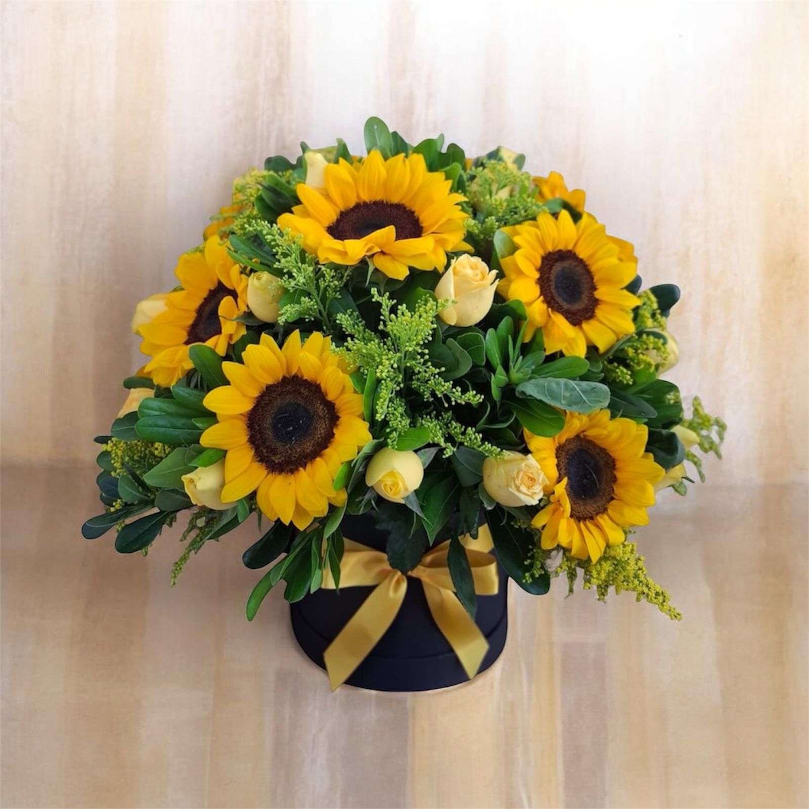 Flores en caja